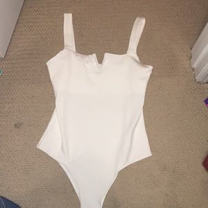 Shein white body suit